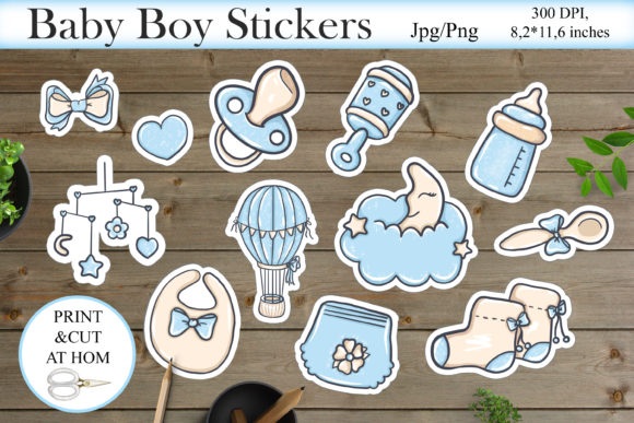 Download Baby Shower Printable Stickers Design - Printable Collection