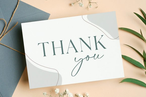 Download Thank You Card Cute Printable Template - Printable Collection