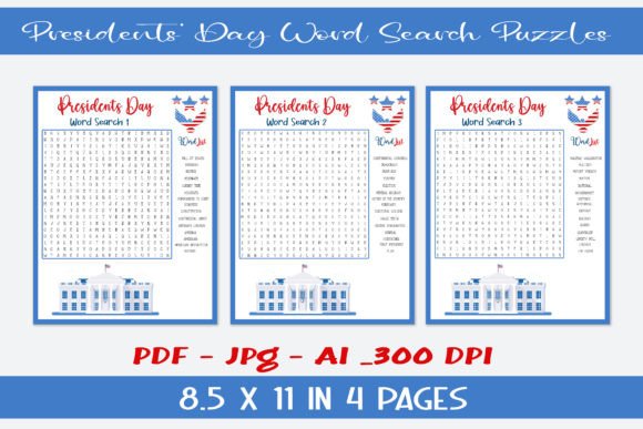 Download Presidents' Day Word Search Puzzles - Word search Collection
