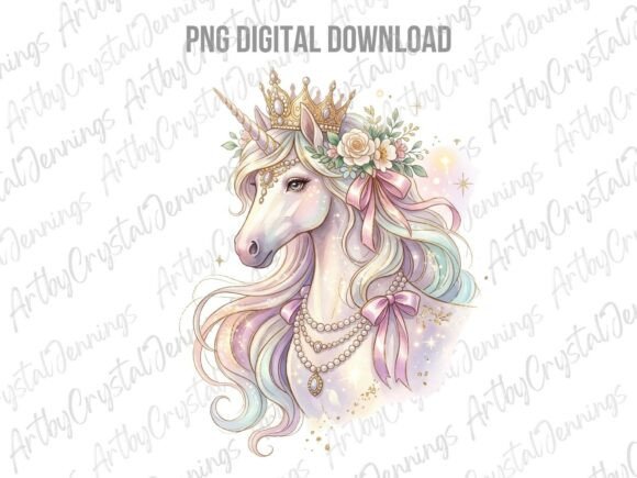 Download Princess Unicorn Coquette Clipart PNGuni - Princess Collection