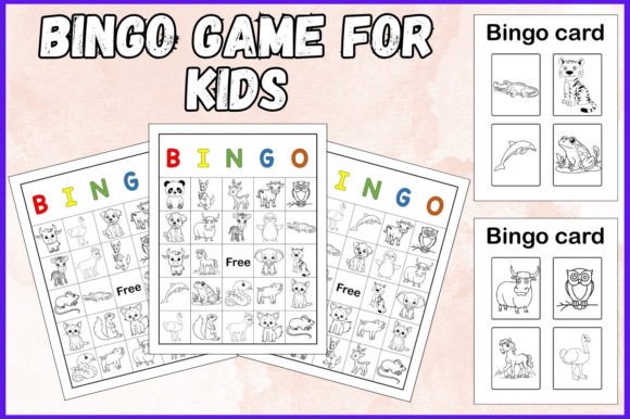 Download Printable Animals Bingo Game for Kids - Printable Collection