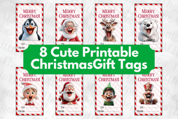 Download Cute Printable Christmas Gift Tags - Printable Collection