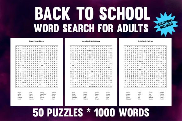 Download Back to School Word Search - Word search Collection