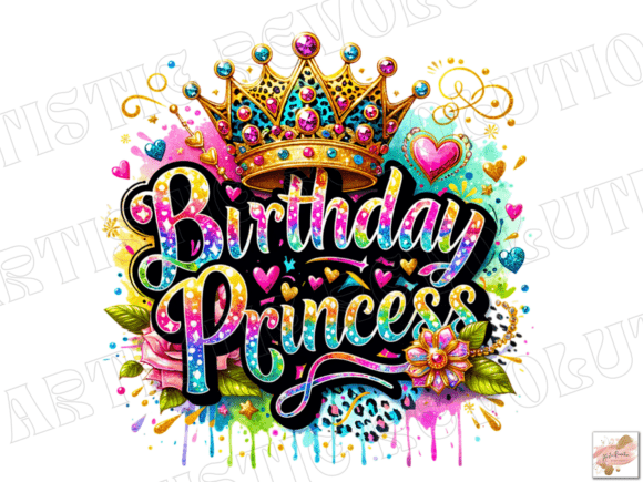 Download Girly Birthday Png Birthday Princess Png - Premium Bundle