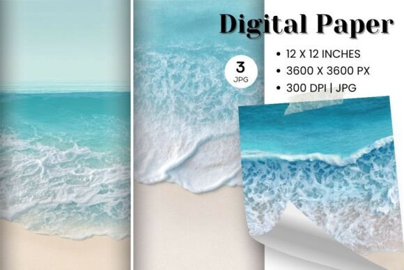 Download Wave Sea Beach Background Wallpaper_46 - Wallpaper Collection